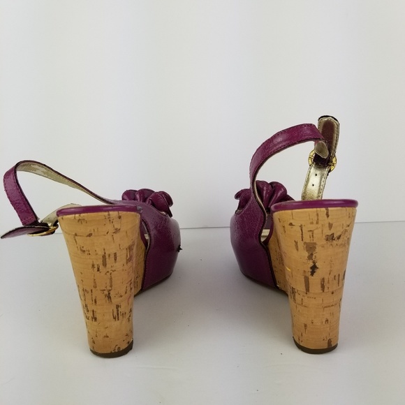 Steve madden pink wedges size 6 - Picture 7 of 8